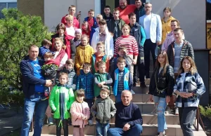 W domu dziecka, który remontowali byli wychowankowie są już dzieci z Ukrainy