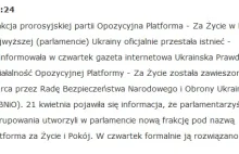 PILNE! Opozycyjna Platforma oficjalnie rozwiązana!