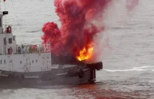 Rosja straciła kolejny okręt wojenny na Morzu Czarnym - media