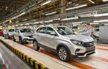 AvtoVAZ, największy rosyjski producent samochodów wstrzyma produkcje