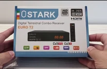 OSTARK EURO T2 - recenzja dekodera DVB-T2 / DVB-C