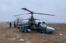 Rosyjskie śmigłowce Ka-52 mają problem. "Niszczą się same" przez wadę...