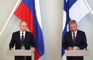 Prezydent Finlandii rozmawiał z Putinem. "Szczera wymiana poglądów"