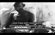 Wywiad z Mahatma Gandhi, 1933. Jedyny zachowany.