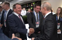 Schröder i spółka. "Rola rzecznika Putina w UE przyniosła hańbę jemu i Niemcom"