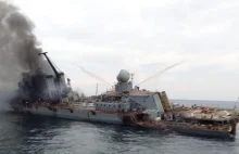 Zatonięcie krążownika "Moskwa". Ukraińska armia publikuje nagranie ost