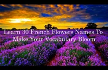Francuskie nazwy kwiatów
