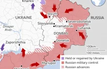 Od początku wojny Ukraina utraciła 90% terenu obwodu ługańskiego.