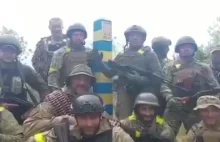 Ukraińska armia wyzwoliła i nagrywa granice z Rosja północ od Charkowa