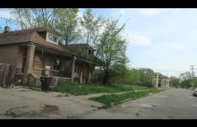 Detroit Strefa No Go Zone. Świeże nagranie. Widok przeraża