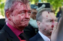 Oblanie farbą rosyjskiego ambasadora. Policja nie dopuściła się uchybień