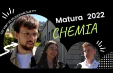 Matura 2022 Chemia - Brali pod skórkę?
