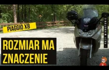 Jaki skuter 125 cm3 kupić? Recenzja maxi skutera Piaggio x8.