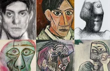 Autoportrety Picassa tworzone od 15 do 90 roku życia