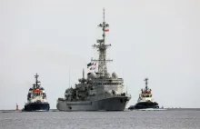 Francuska fregata FS „Latouche-Treville” w Porcie Wojennym Świnoujście