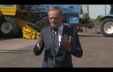 Donald Tusk: Pyt. TVP.info ws. sprzedaży Lotosu i bliskich kontaktów z Putinem