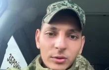 Żołnierz armii UA opowiada co dzieję się z pomocą humanitarna.