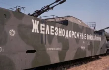 W zdobytym Melitopolu partyzanci wysadzili w powietrze pociąg pancerny okupantów