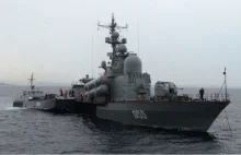 Rosyjskie okręty z 24 pociskami manewrującymi na Morzu Czarnym