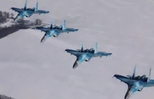 Siły powietrzne Ukrainy przeprowadziły uderzenie na rosyjskie zgrupowanie