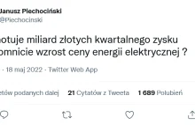 Janusz Piechociński o zyskach PGE