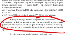 Odpowiedź KRRiTV na skargę dot. fragmentu wiadomości TVP nt. Donalda Tuska