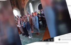 Ukraińcy odwdzięczyli się za “Czerwoną kalinę” w kościele.
