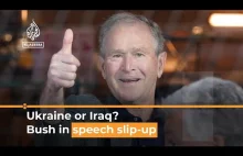 Dla Busha wszystko jedno, czy chodzi o wojnę w Iraku czy na Ukrainie