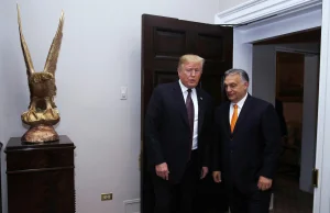 Trump zachwycony Orbanem: "to wspaniały przywódca i wielki dżentelmen"