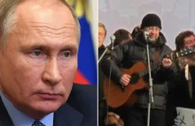 "Ojczyzna to nie jest dupa prezydenta". Rosyjski muzyk zatrzymany tuż po...