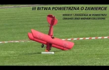 III Bitwa powietrzna o Zawiercie - kraksy i zderzenia w powietrzu