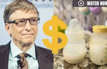 Bill Gates celowo wywołuje kryzys mleka w proszku bo ruszył ze swoim startupem..