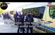 Piękne słowa na gali – agresja i nienawiść na ulicy. Dwie twarze „babci Kasi”