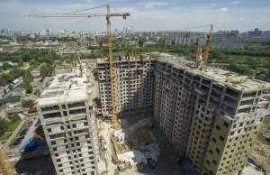 Sprzedaż mieszkań na rynku pierwotnym spadła o 99% - to rekord w historii Rosji
