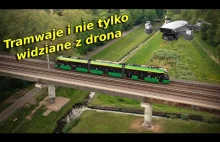 Tramwaje i nie tylko widziane z drona - DJI Spark