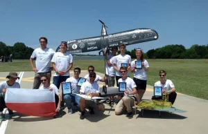 Studenci z Wrocławia stworzyli bezzałogowy samolot i wygrali zawody w USA