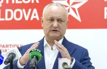 Były prorosyjski prezydent Mołdawii zatrzymany. Jest podejrzany o zdradę stanu