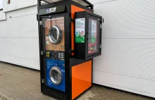 Przy stacjach w Polsce pojawiły się pralkomaty. Ile kosztuje pranie z suszeniem?