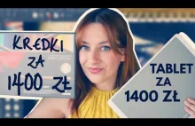 Kredki za 1400 zł vs tablet za 1400 zł