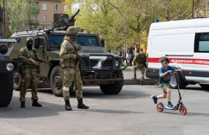 Ruscy żołnierze żądają od Ukraińców łapówek za ucieczkę z okupowanego Melitopolu