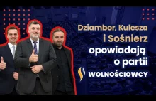 Dziambor, Kulesza i Sośnierz z przytupem o nowej partii WOLNOŚCIOWCY!