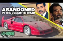 Opuszczone Ferrari F40 syna Saddama Husseina