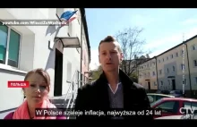 Kosmiczny materiał białoruskiej telewizji o drożyźnie w Polsce, UE i USA [PL]