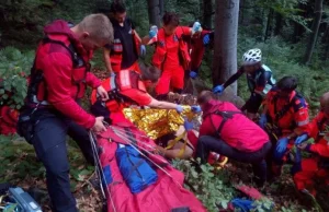 Wypadek na zboczach Przehyby. Pasja zamieniła się w dramat