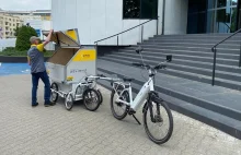 InPost w Poznaniu zaczyna dostarczać przesyłki rowerem