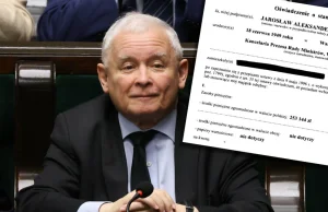 Kaczyński pokazał majątek. Oszczędności robią wrażenie
