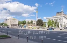 Wideo z Kijowa, który wraca do życia