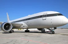 Boeing 787 Abramowicza bez paliwa,części zamiennych i serwisu uziemiony w Dubaju