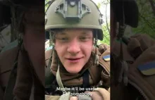 Ukraiński żołnierz na froncie w Donbasie szczerze o wojnie
