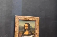Atak na Mona Lisę. Sprawca użył tortu.